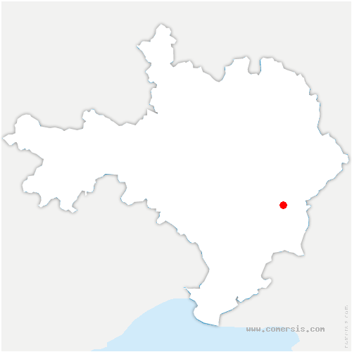 carte de localisation de Redessan