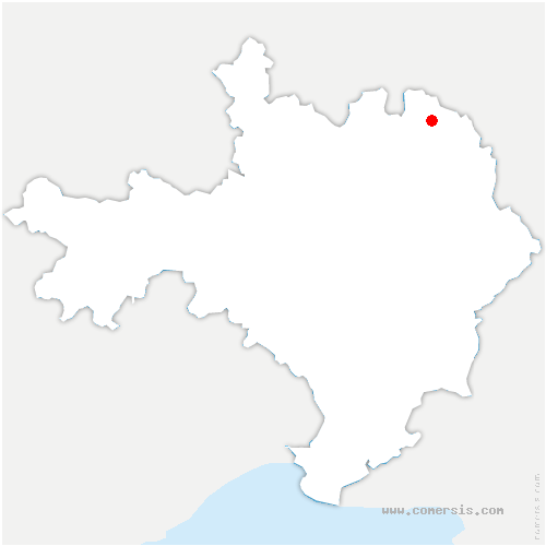 carte de localisation de Saint-Christol-de-Rodières