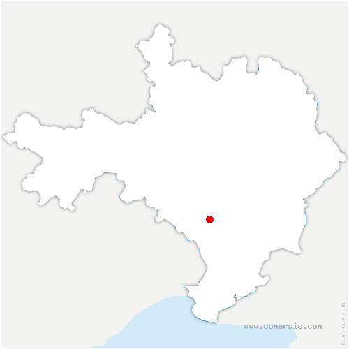 carte de localisation de Saint-Dionisy