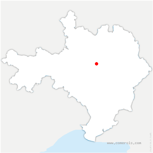 carte de localisation de Saint-Maurice-de-Cazevieille
