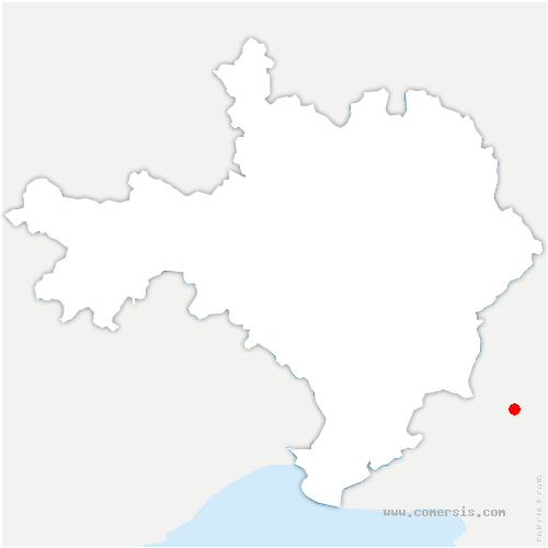 carte de localisation de Sauclières