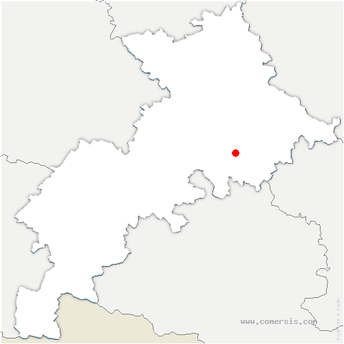 carte de localisation de Auragne