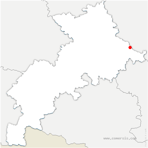 carte de localisation d'Auriac-sur-Vendinelle