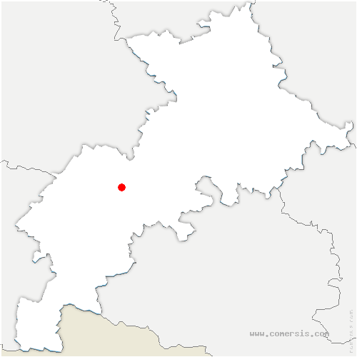 carte de localisation de Benque