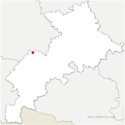 carte de localisation de Boissède