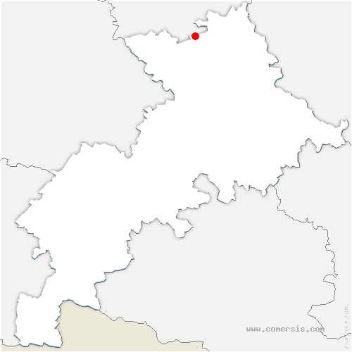 carte de localisation de Castelnau-d'Estrétefonds