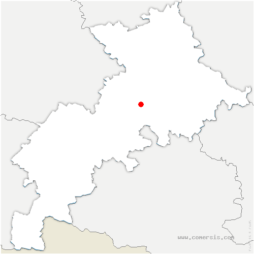 carte de localisation de Gonez