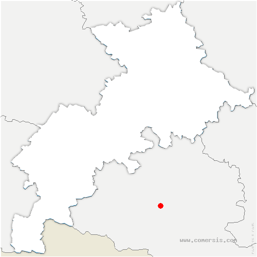 carte de localisation de Guchen