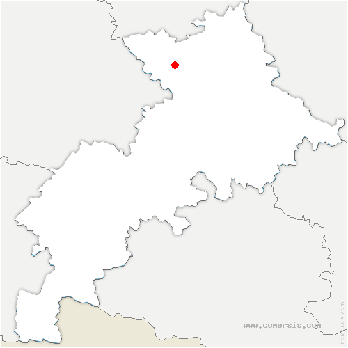 carte de localisation de Labatut