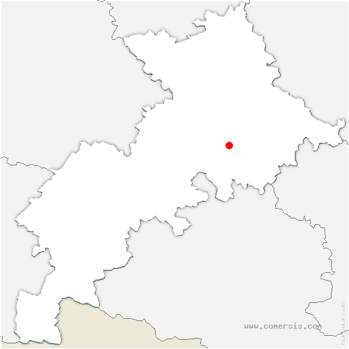 carte de localisation de Labruyère-Dorsa