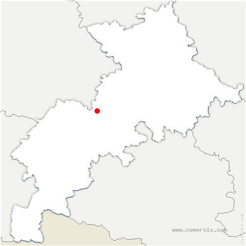 carte de localisation de Lautignac