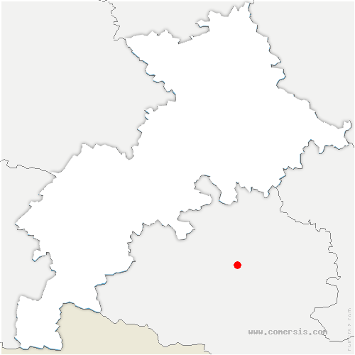 carte de localisation de Monbardon