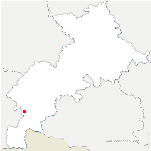 carte de localisation de Mont-de-Galié