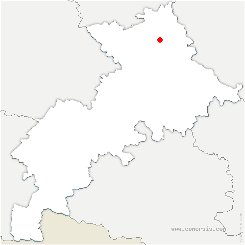carte de localisation de Montberon