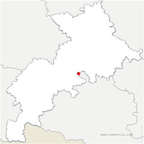 carte de localisation de Montgazin