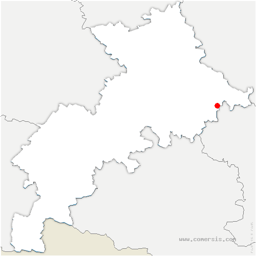 carte de localisation de Mourvilles-Hautes