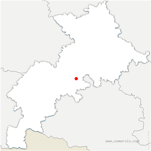 carte de localisation de Rieux-Volvestre