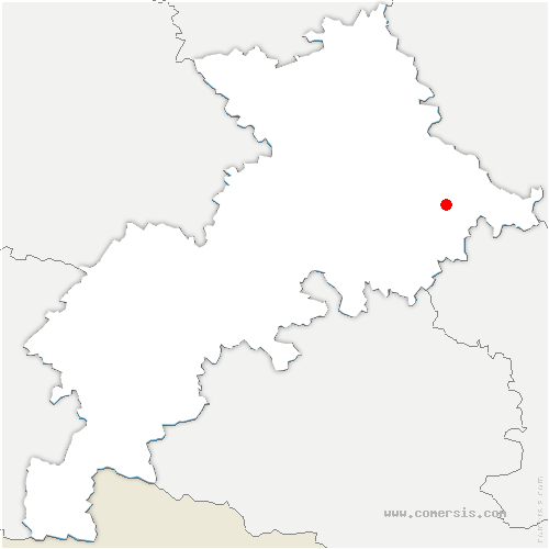 carte de localisation de Saint-Germier