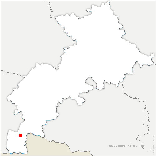 carte de localisation de Salles-et-Pratviel