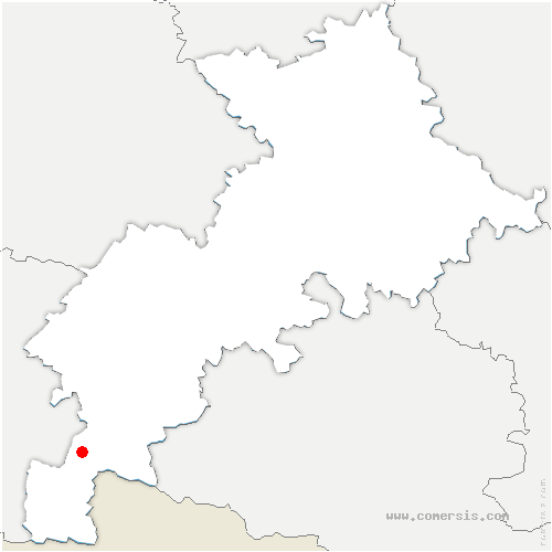 carte de localisation de Signac