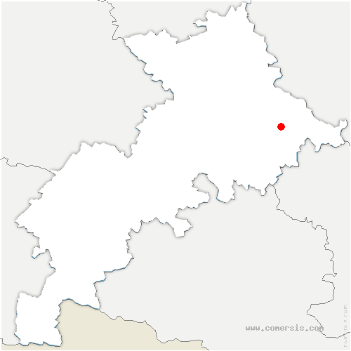 carte de localisation de Toutens