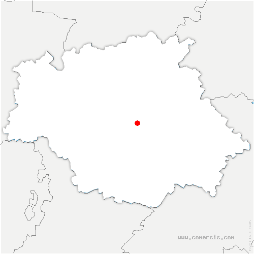 carte de localisation d'Albias