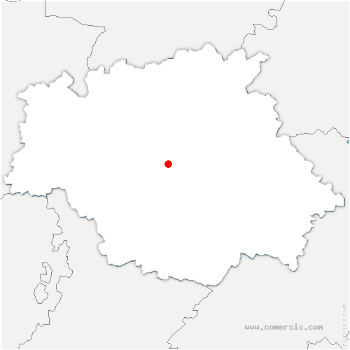 carte de localisation d'Arengosse