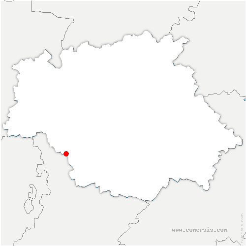 carte de localisation de Armentieux