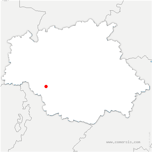 carte de localisation de Armous-et-Cau