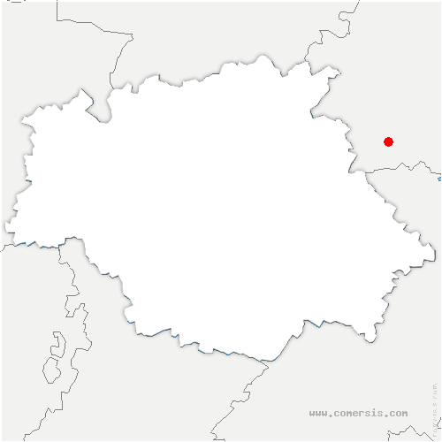 carte de localisation d'Auriac-sur-Vendinelle