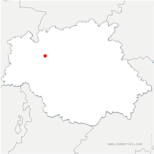 carte de localisation de Bascous