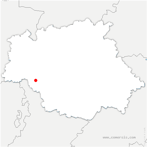 carte de localisation de Beaumarchés
