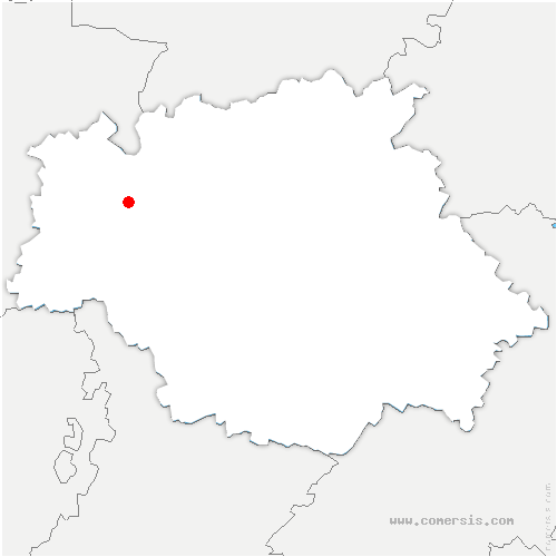 carte de localisation de Bédeille