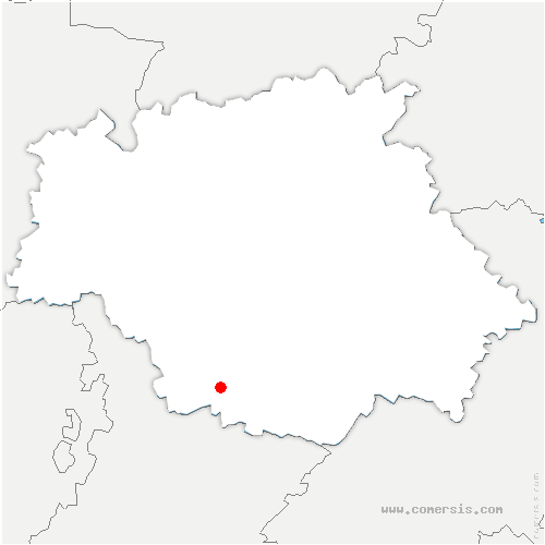 carte de localisation de Bessens