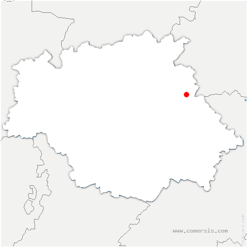 carte de localisation de Betpouy