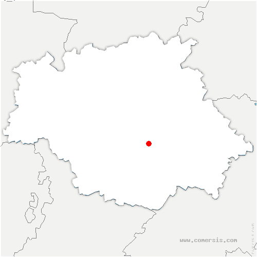 carte de localisation de Bettes