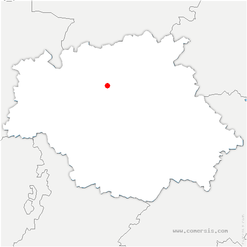 carte de localisation de Bezolles