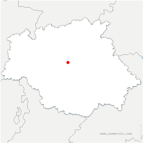 carte de localisation de Biran