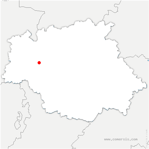 carte de localisation de Boissède