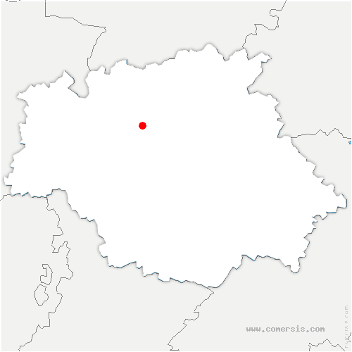 carte de localisation de Bordères-sur-l'Échez