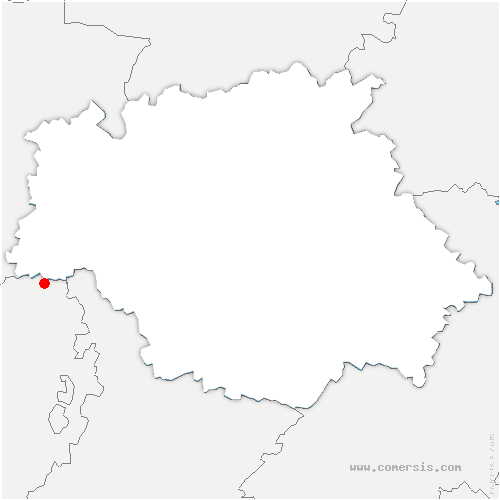 carte de localisation de Boudrac