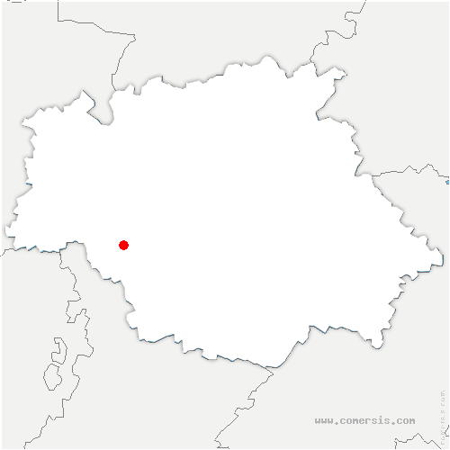 carte de localisation de Castelmayran