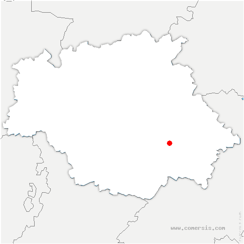 carte de localisation de Castelnau-Barbarens