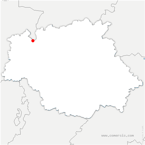 carte de localisation de Cazaubon