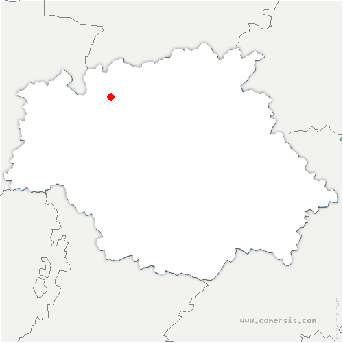 carte de localisation de Cazeneuve