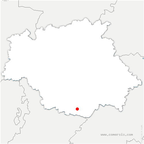 carte de localisation de Chélan