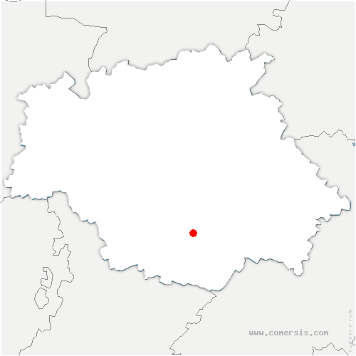 carte de localisation de Clermont-Pouyguillès