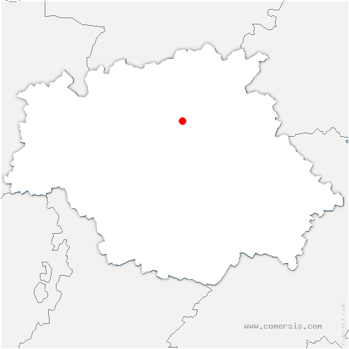 carte de localisation de Collongues