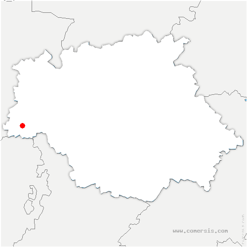 carte de localisation de Corneillan