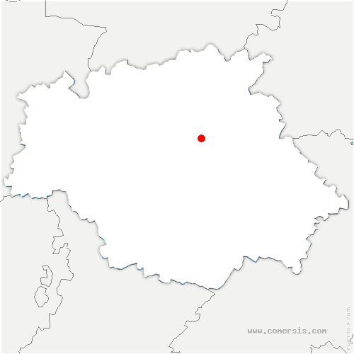 carte de localisation de Coussan